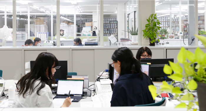 オフィスの写真